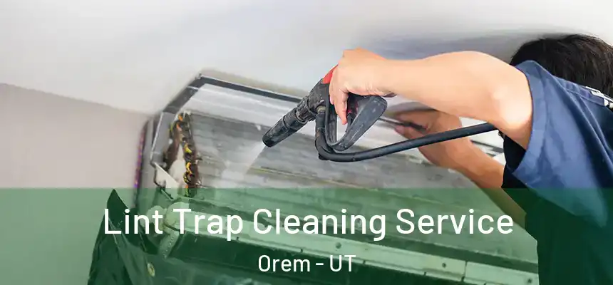 Lint Trap Cleaning Service Orem - UT